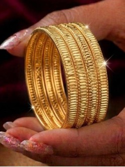 Gold Plated Bangles
